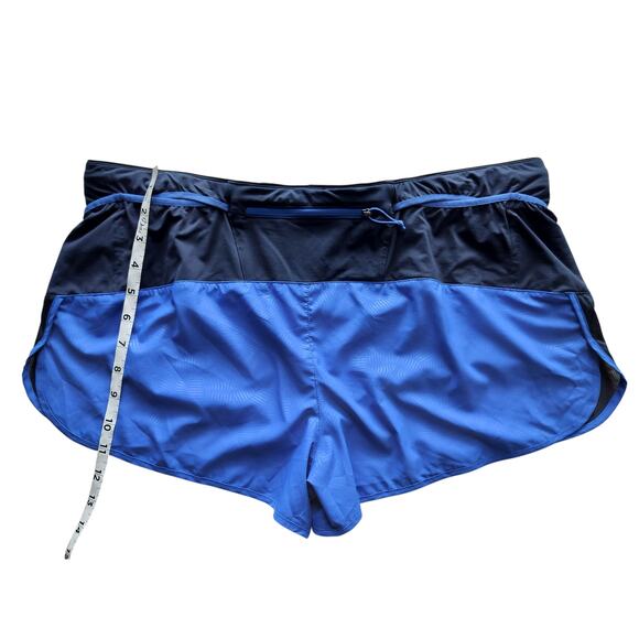 Patagonia Women's Strider Pro Short 2.5" Lightweight Blue Shorts Size L - Picture 12 of 14